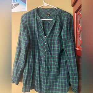 Talbots half button up